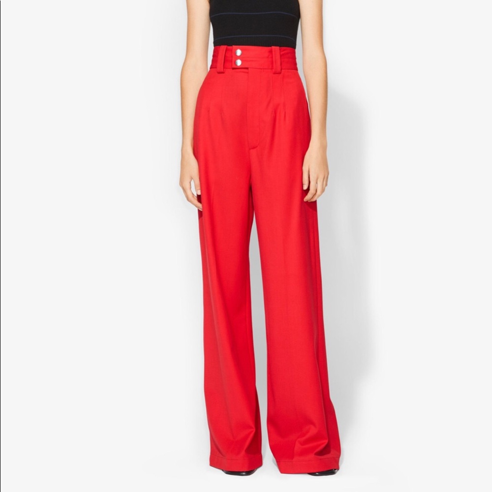 Proenza Schouler wide leg pants size 4